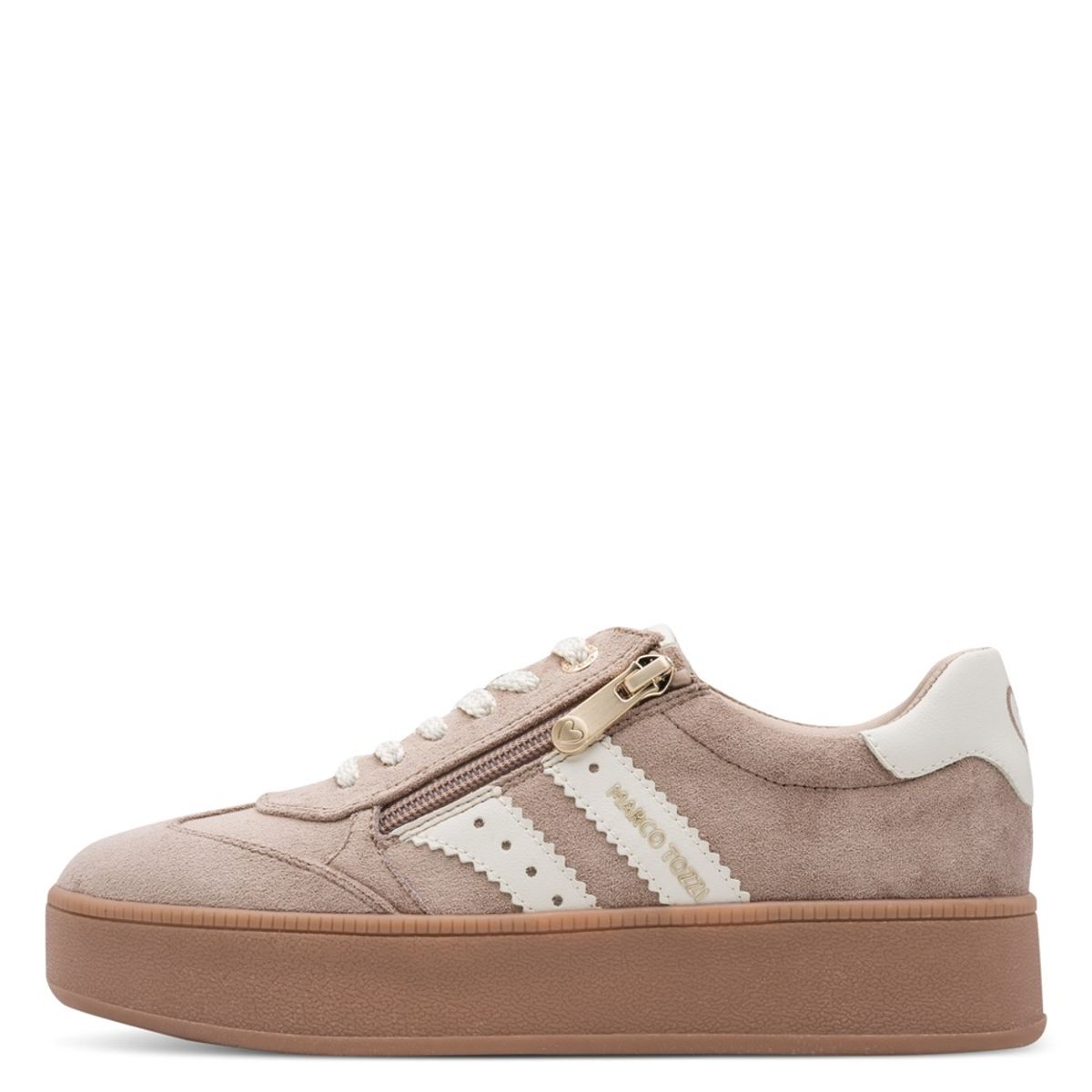 SNEAKERS COMBI - TAUPE