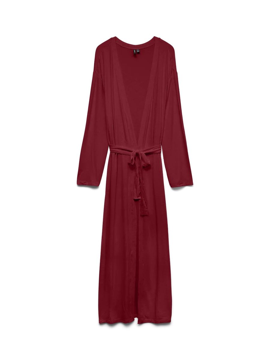 ESTHER LOUNG KIMONO - BURGUNDER