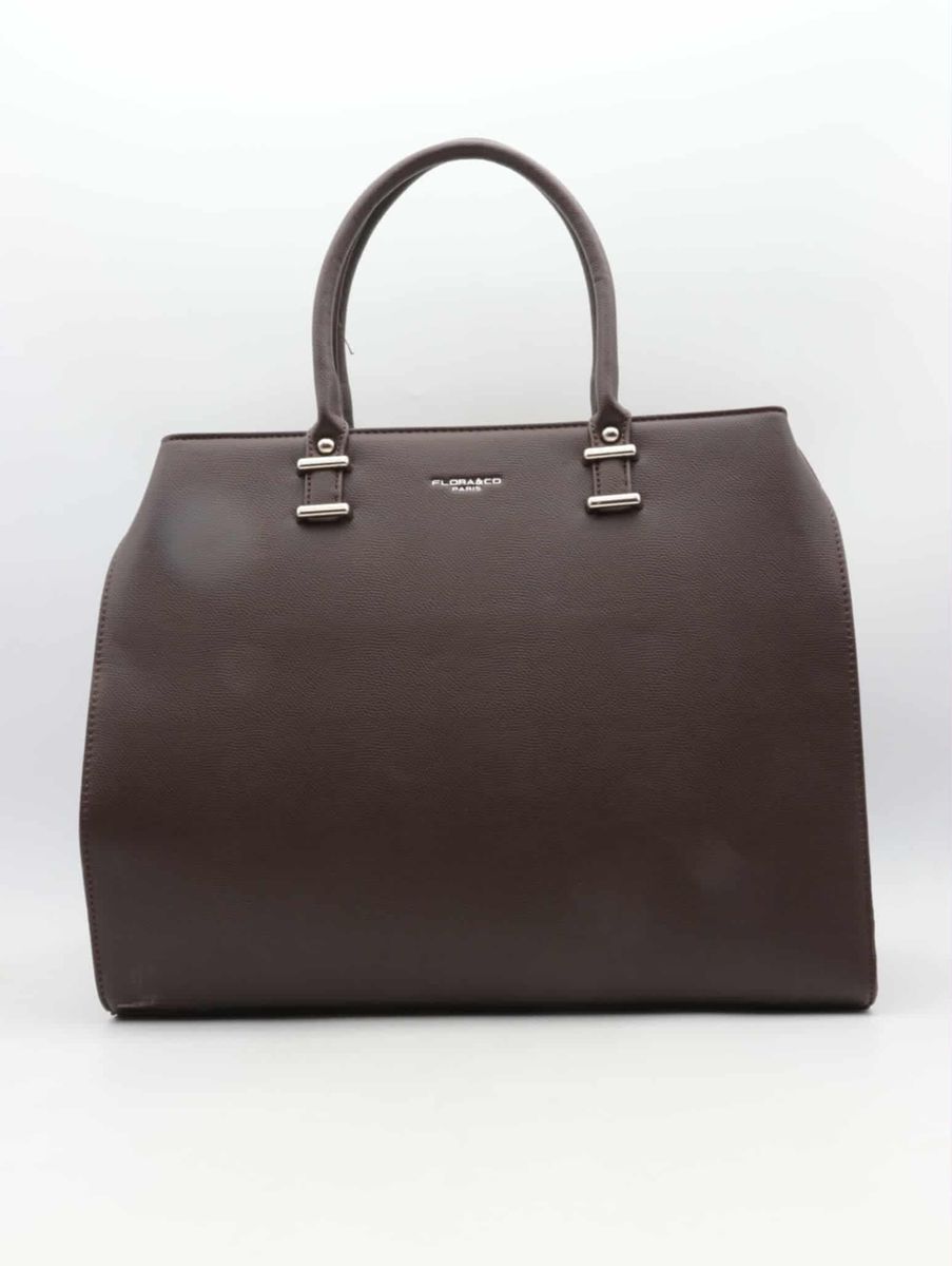 AMANDA STOR VESKE M/HANK - BRUN