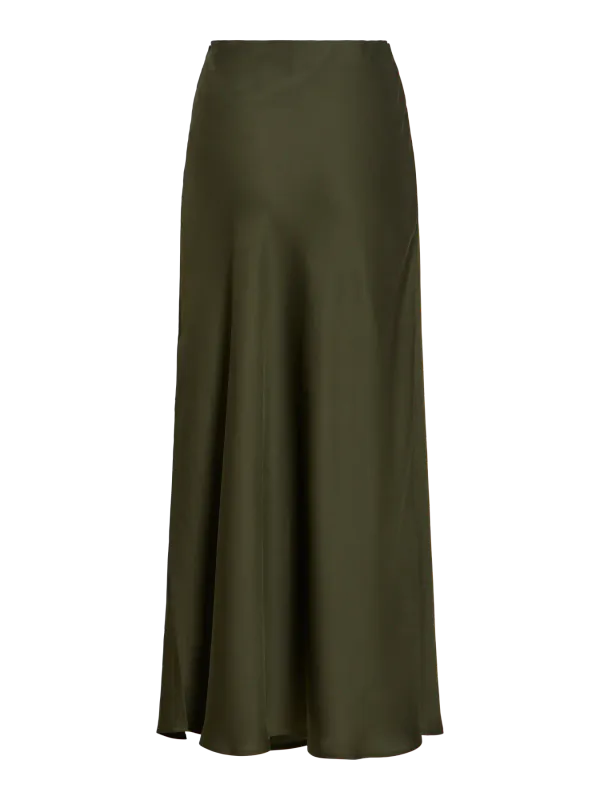 ELLETTE SKJØRT - OLIVEN