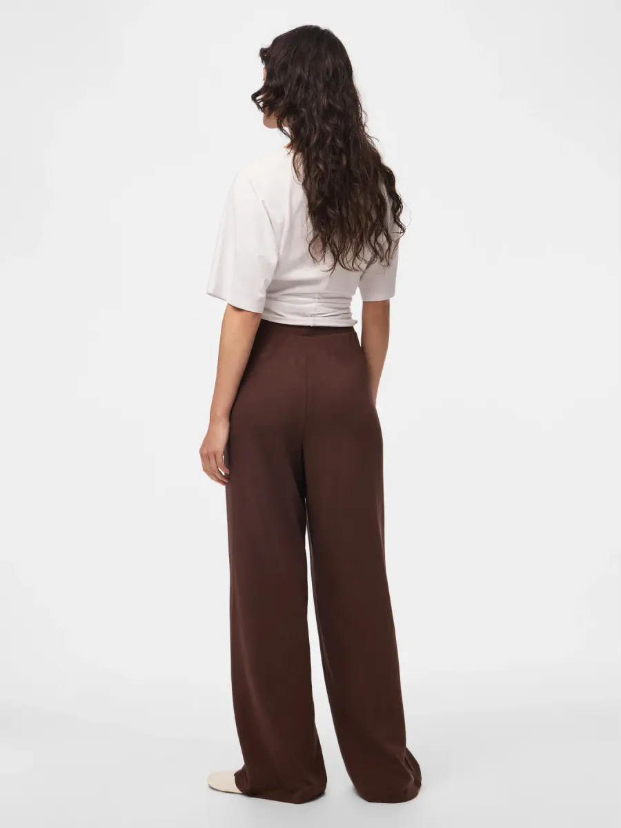 POLLY SWEAT BUKSE - BRUN