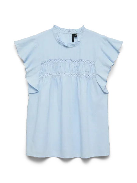 Hovedbilde TRINE BLUSE / TOPP - LYS BLÅ