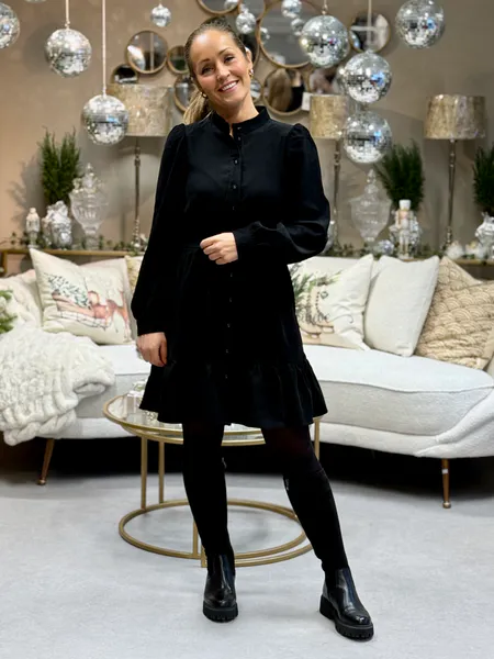 Hovedbilde CORDU BABYCORD KJOLE - SORT