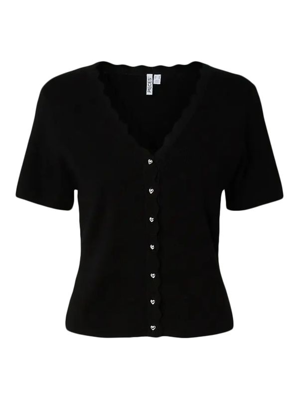 JULINE CARDIGAN 2/4 - SORT
