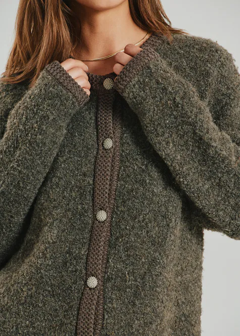 Hovedbilde CHRISTA CARDIGAN - MULVARP MELERT