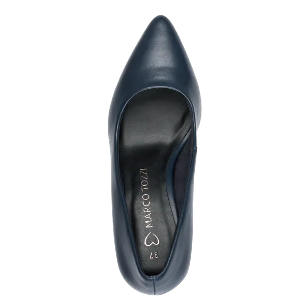 Hovedbilde PUMPS M/SNERTEN HÆL - NAVY 