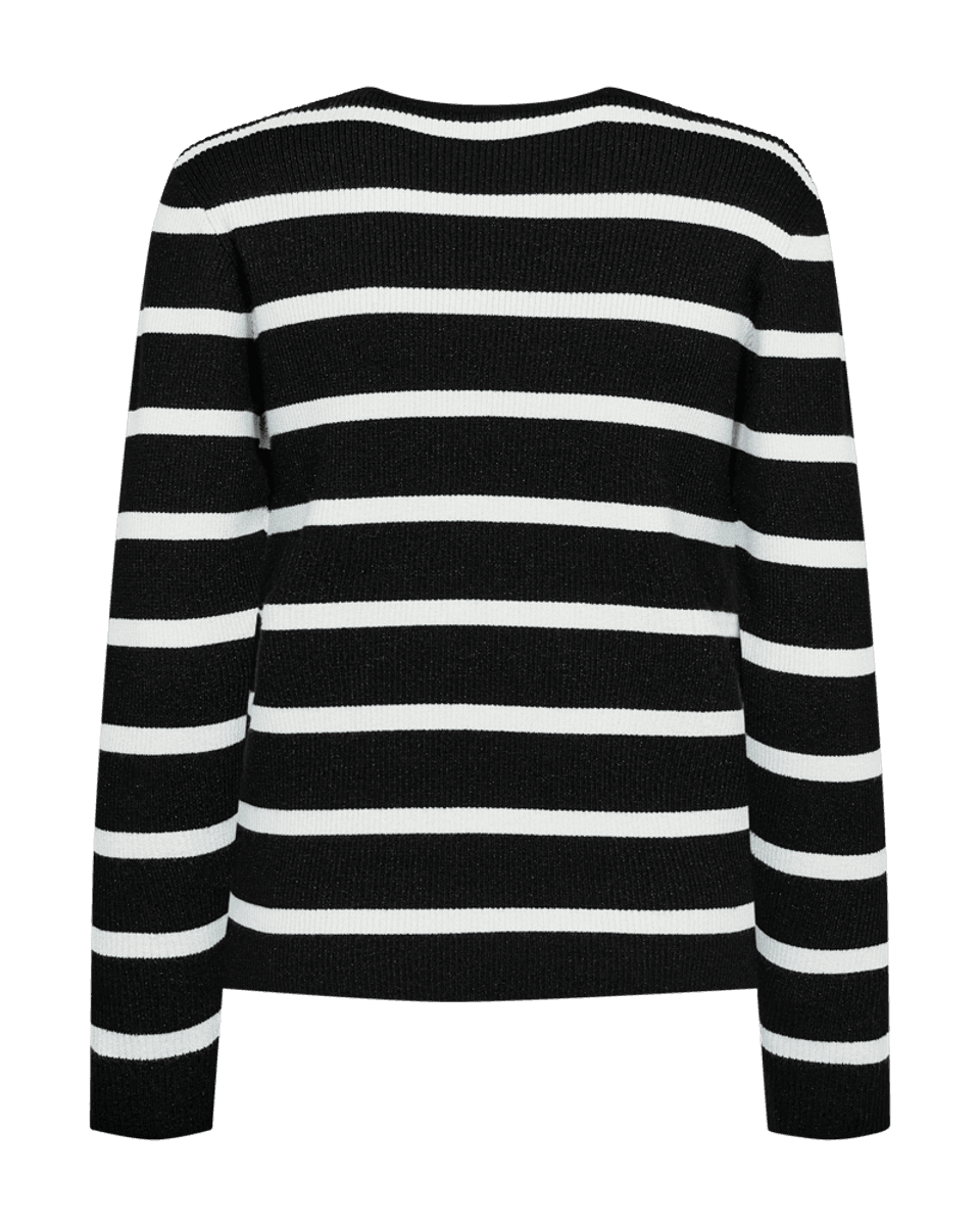 ARNA GENSER - SORT/ OFFWHITE
