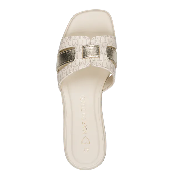 Hovedbilde SANDAL M/LAV HÆL MT - CREAM