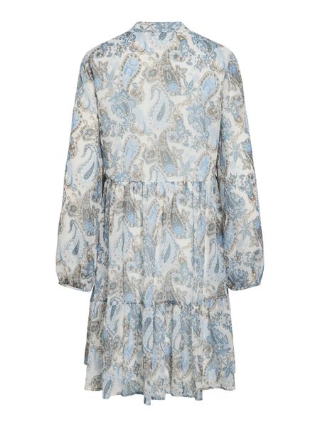 Hovedbilde FALIA KJOLE PAISLEY- LYSBLÅ PRINT