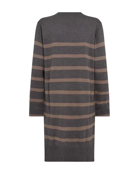 Hovedbilde MONDAY KJOLE STRIPET - KOKS / TAUPE