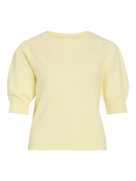 Hovedbilde VIRIL GENSER MED 2/4 ERM - LYS GUL