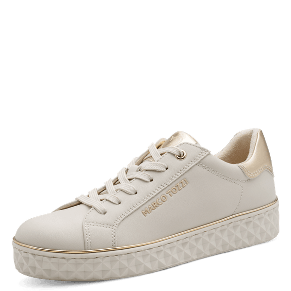 Hovedbilde SNEAKERS M/GULL DETALJER - OFFWHITE