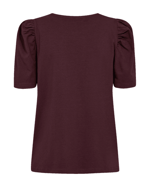 Hovedbilde FENJA T-SHIRT M/PUFFERM - PLOMME