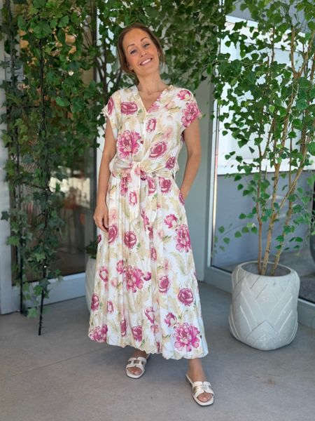 Hovedbilde MAISE SKJØRT - ROSA BLOMSTER