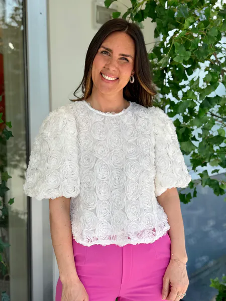 Hovedbilde GLORY TOPP - OFFWHITE