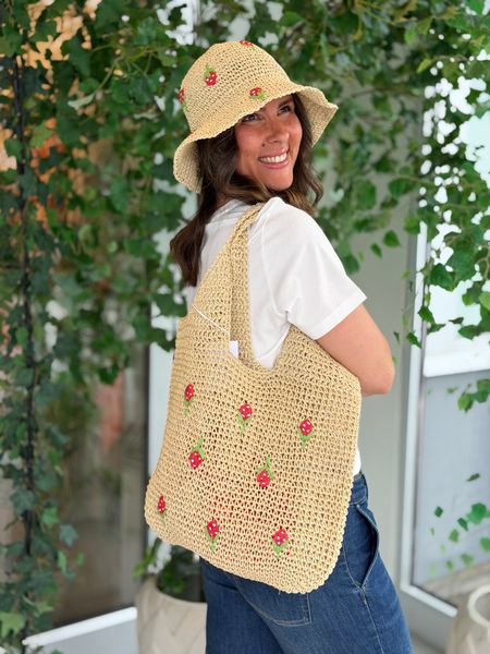 Hovedbilde KELLY SHOPPER - NATUR/JORDBÆR
