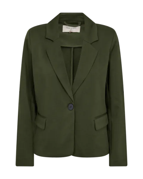 Hovedbilde NANNI RETT KORT BLAZER - OLIVEN