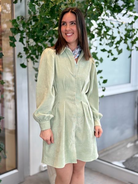 Hovedbilde CORDU KJOLE - GRØNN