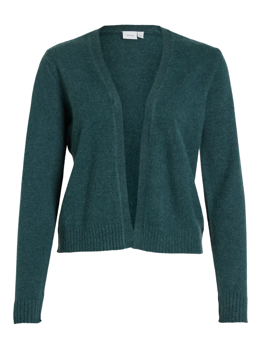 VIRIL SHORT CARDIGAN - SMARAGDGRØNN