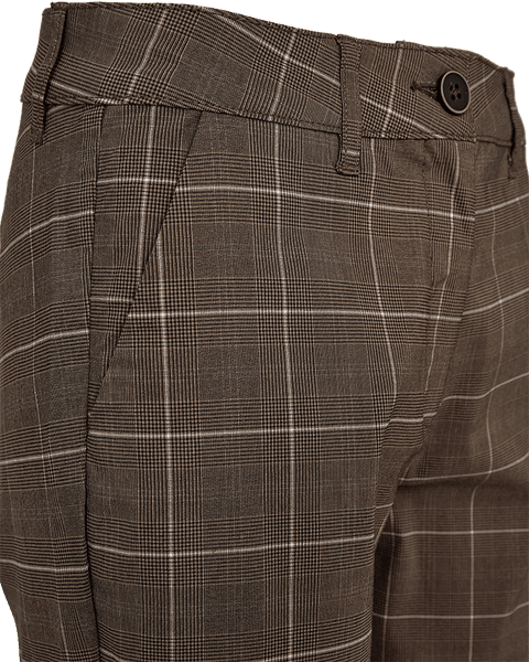 Hovedbilde REX CHINOS CHECK - TAUPE 