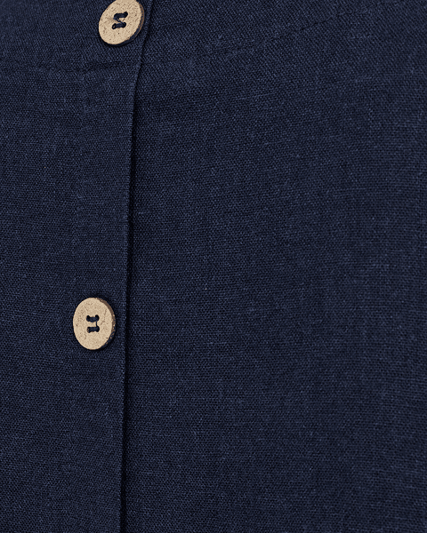 Hovedbilde LAVA KJOLE U/ERM M/KNAPPER BAK - NAVY