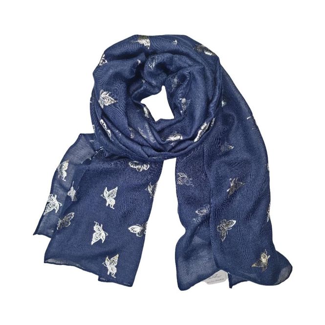 Hovedbilde SKJERF LANGT SOMMERFUGLER - NAVY 