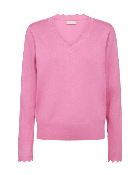 Hovedbilde KATIE GENSER V-HALS - ROSA