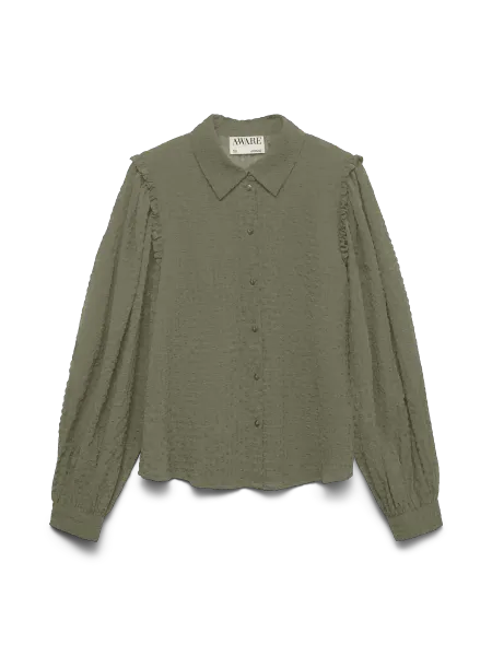 Hovedbilde NOELLE BLUSE - OLIVEN