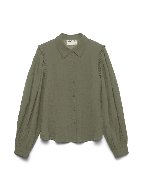 Hovedbilde NOELLE BLUSE - OLIVEN