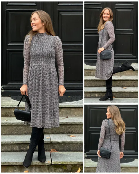 Hovedbilde CINE KJOLE - SORT /MOONBEAM