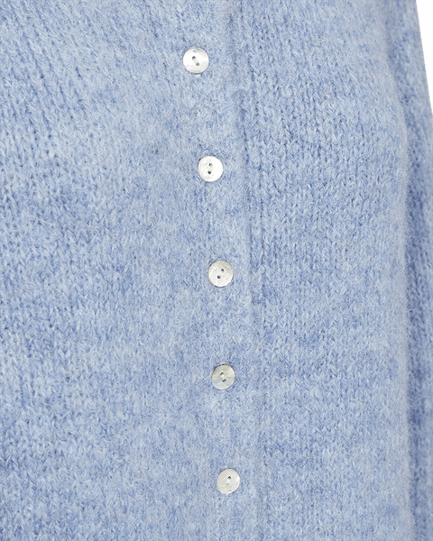 Hovedbilde GRSLULU CARDIGAN - HIMMELBLÅ MELERT