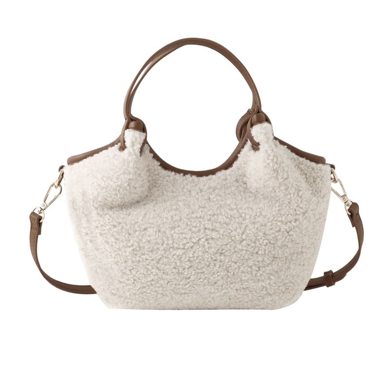 VESKE TEDDY - CREAM COMBI