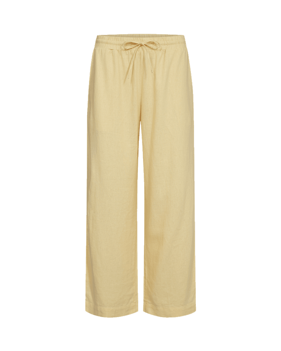 LAVA LIN/VISCOSE BUKSE ANKEL  - GOLDEN HAZE