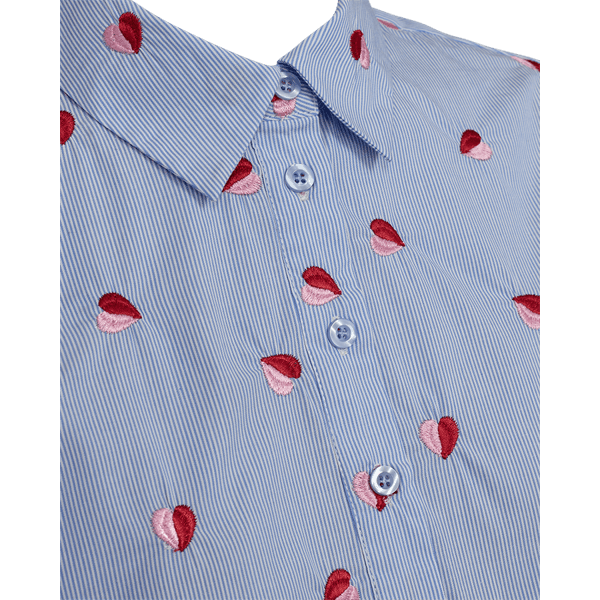 Hovedbilde ROSAN SKJORTE 3/4 ERM - HIMMELBLÅ/ROSA