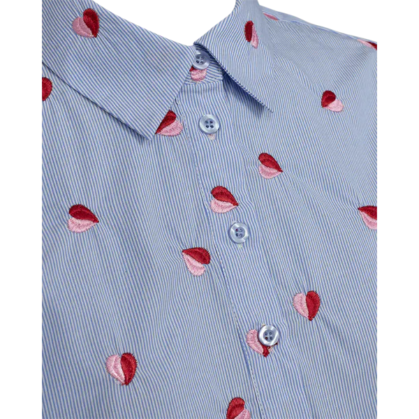 Hovedbilde ROSAN SKJORTE 3/4 ERM - HIMMELBLÅ/ROSA