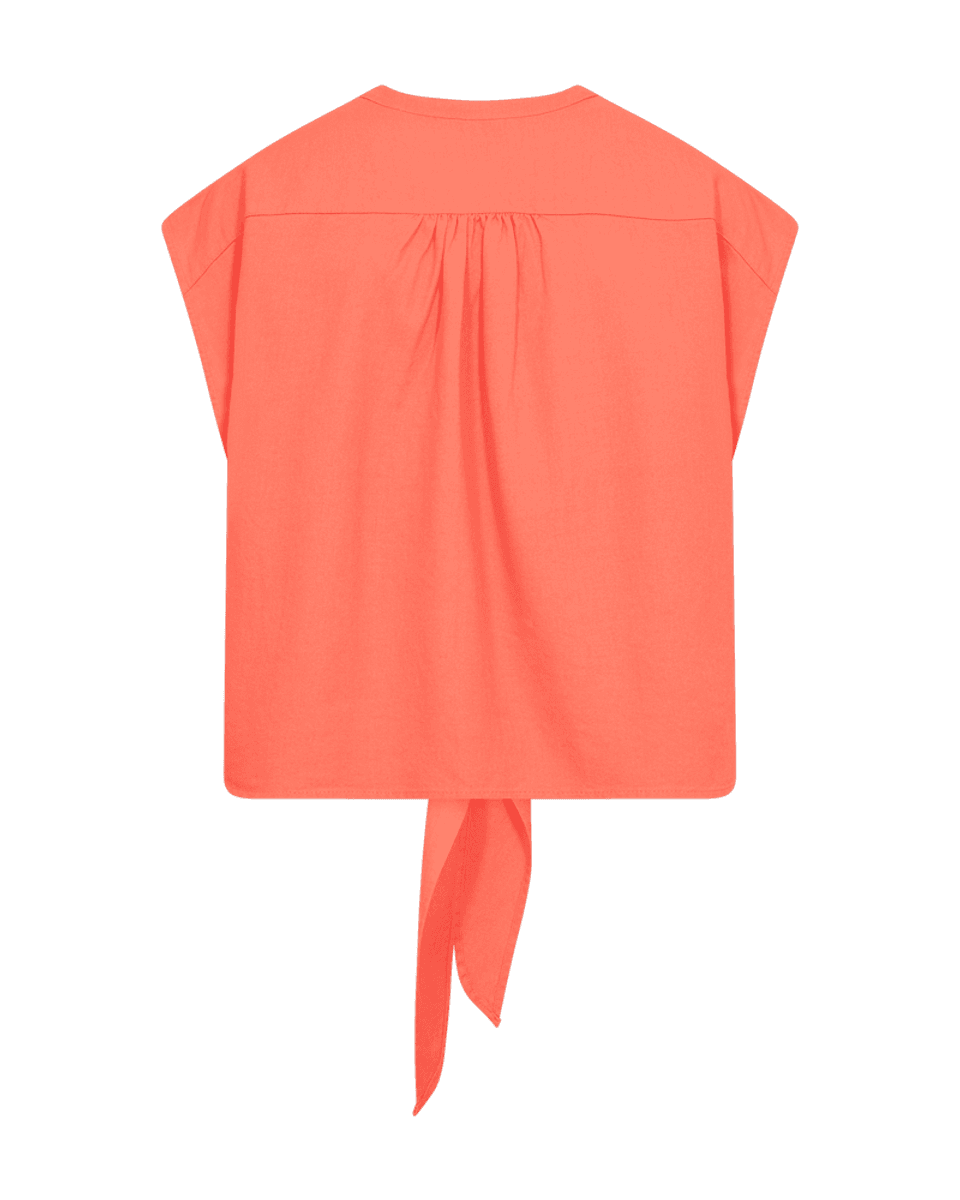 LAVISCO TOPP M/KNYTING - ORANGE