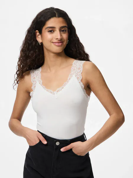 Hovedbilde BARBERA BLONDE SINGLETT - HVIT