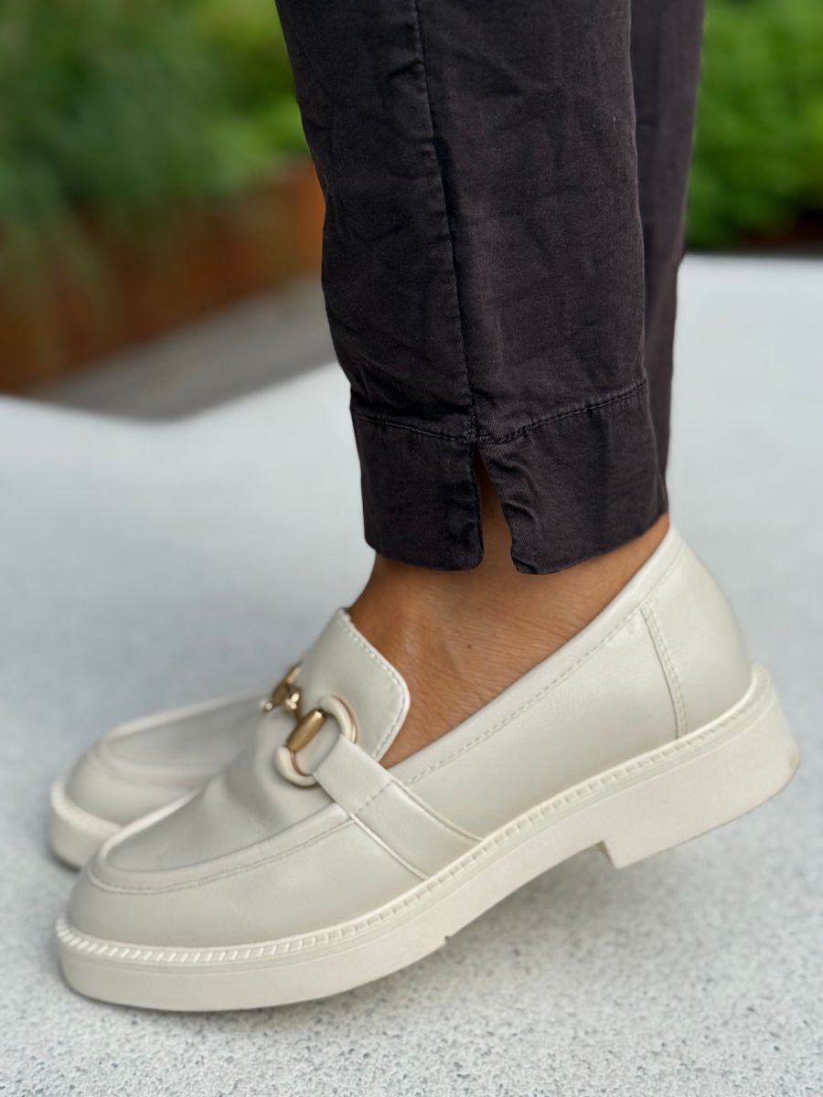 LOAFERS M/LENKE  - CREAM/GULL