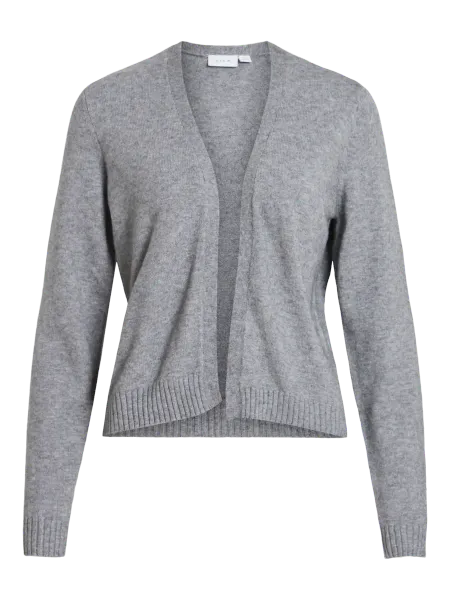 Hovedbilde VIRIL SHORT CARDIGAN - GRÅ MELERT