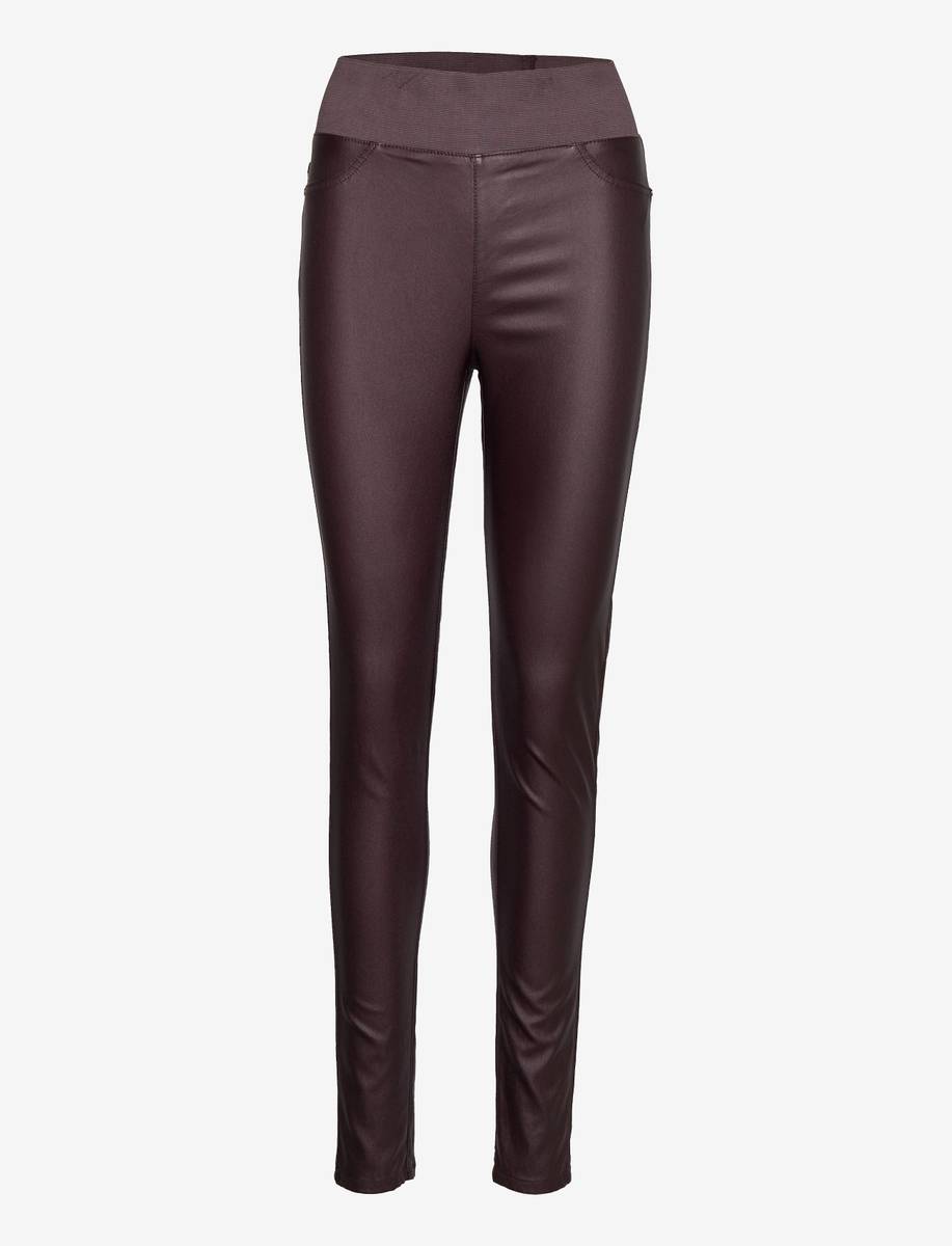 SHANTAL BUKSE COATED - BRUN