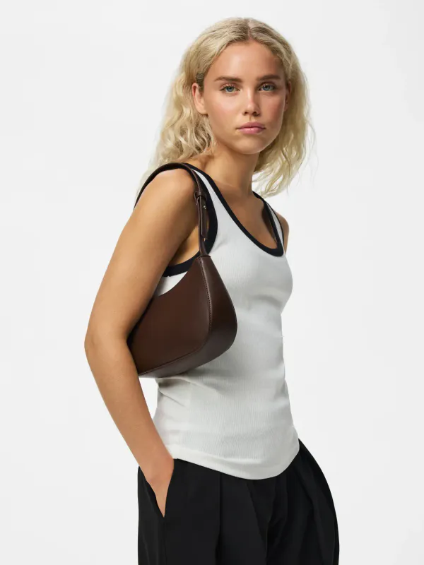 ALUANA SKULDER VESKE - BRUN