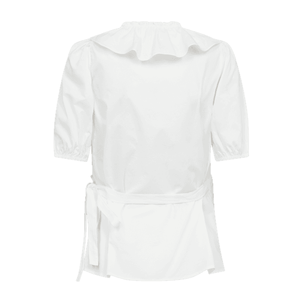 Hovedbilde MALAY BLUSE M/VOLANGER - HVIT