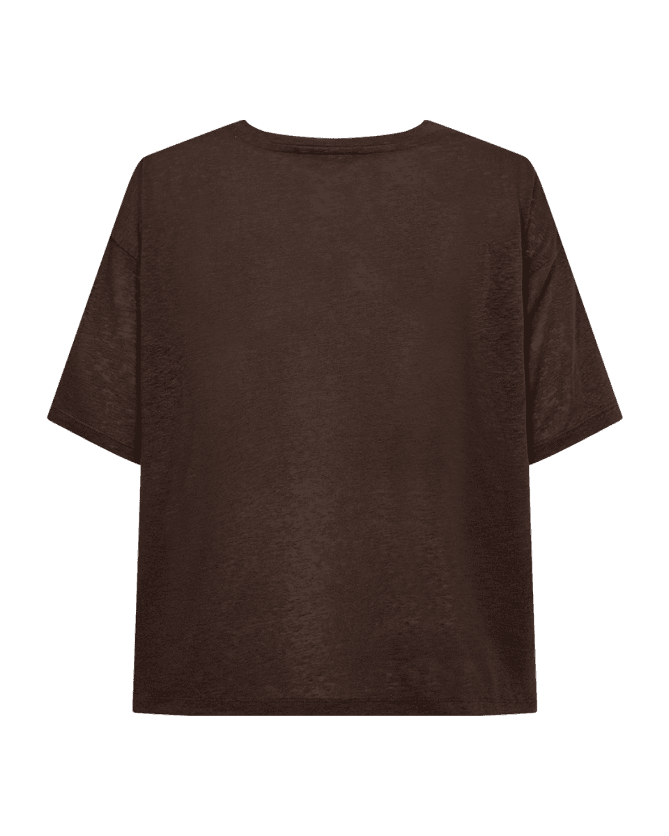 LAVINA T-SHIRT - BRUN