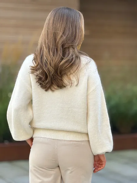 Hovedbilde VITRINNIE ALPACA STRIKKEGENSER - BIRCH