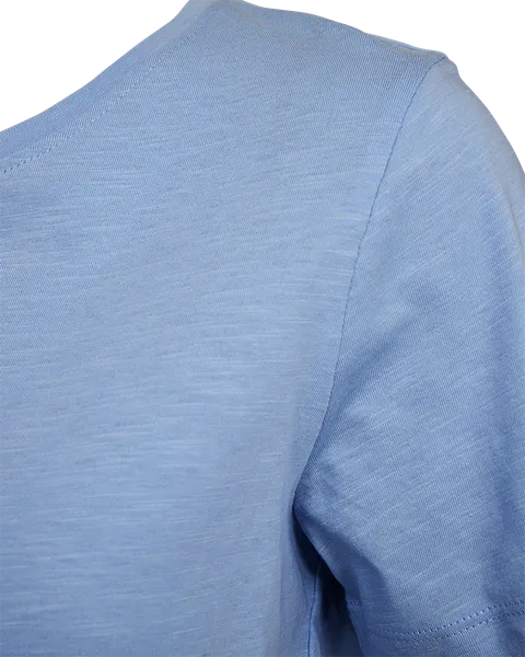 Hovedbilde VIVA T-SHIRT RUND HALS - LYSBLÅ