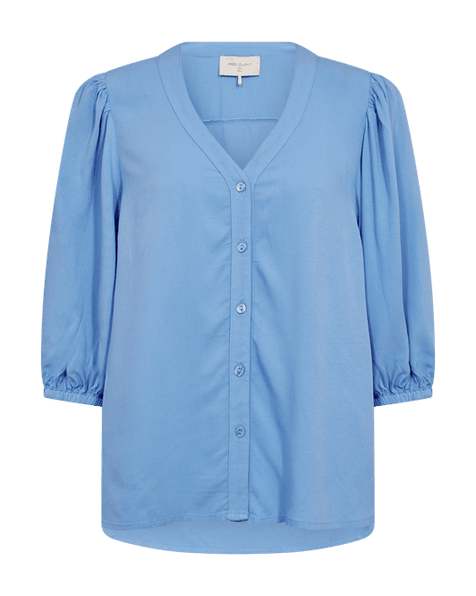 Hovedbilde ALINE BLUSE - HIMMELBLÅ