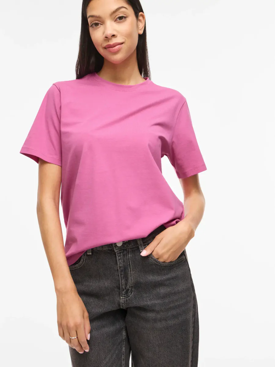 NORA T-SHIRT - CERISE