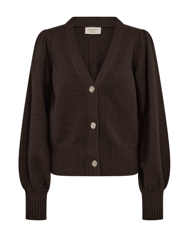 ALPI CARDIGAN - BRUN