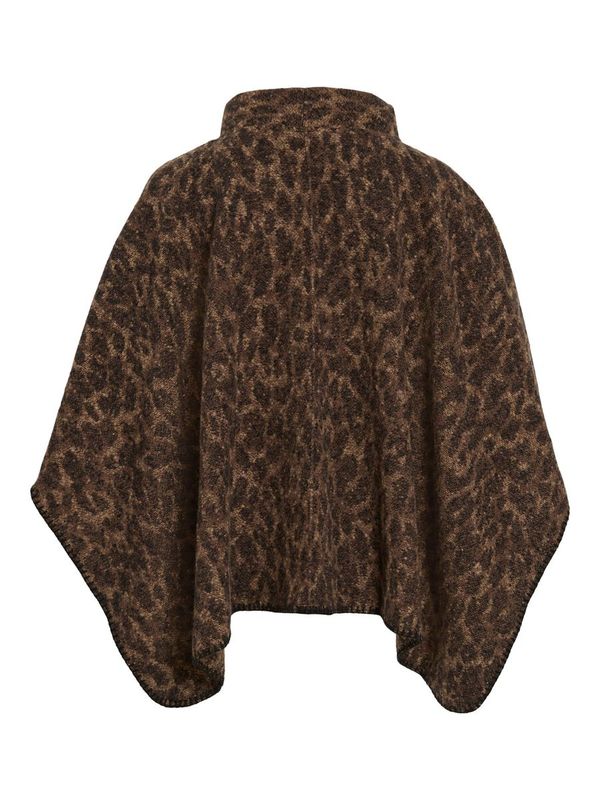 PAULINE PONCHO - SORT/LEO