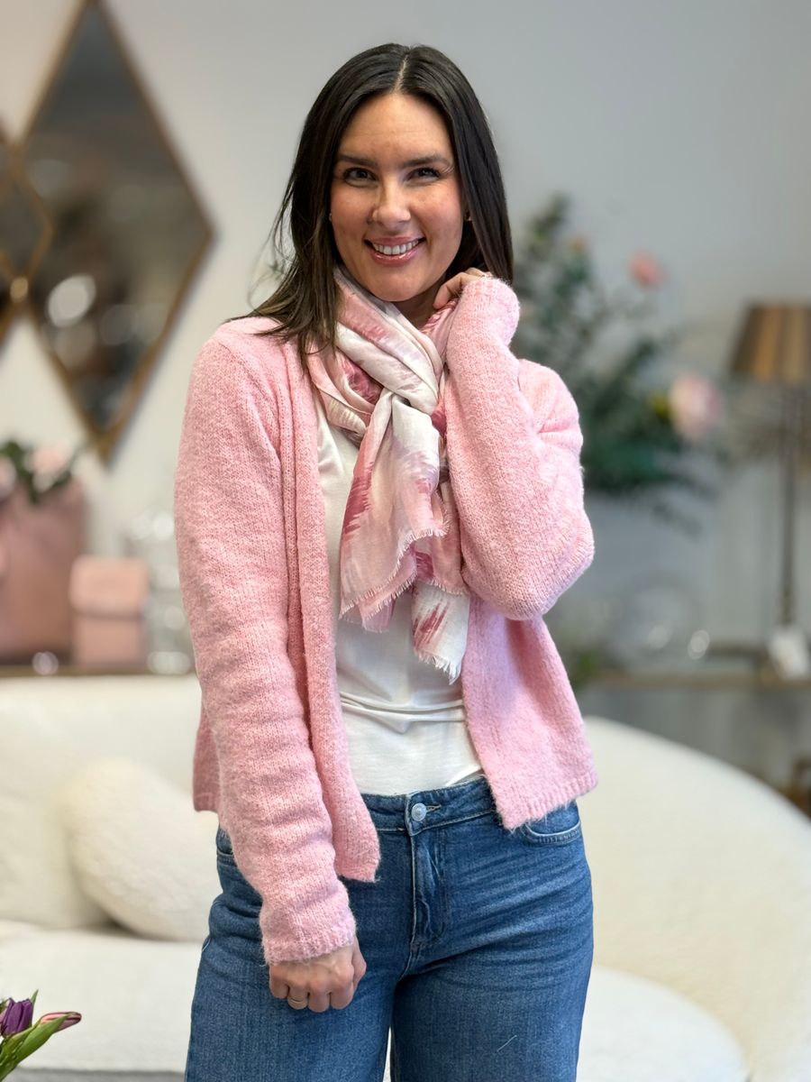 SORRENTO CARDIGAN - ROSA